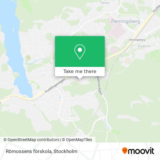 Römossens förskola map