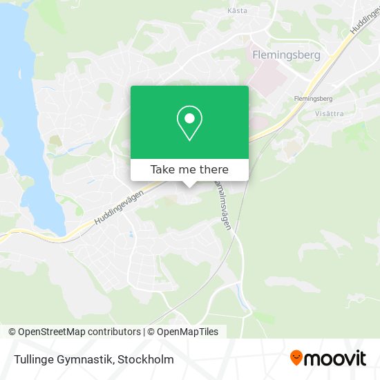 Tullinge Gymnastik map