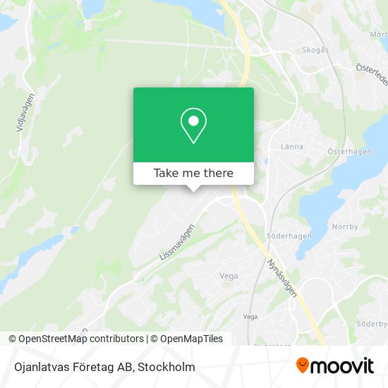 Ojanlatvas Företag AB map