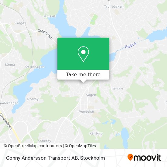 Conny Andersson Transport AB map