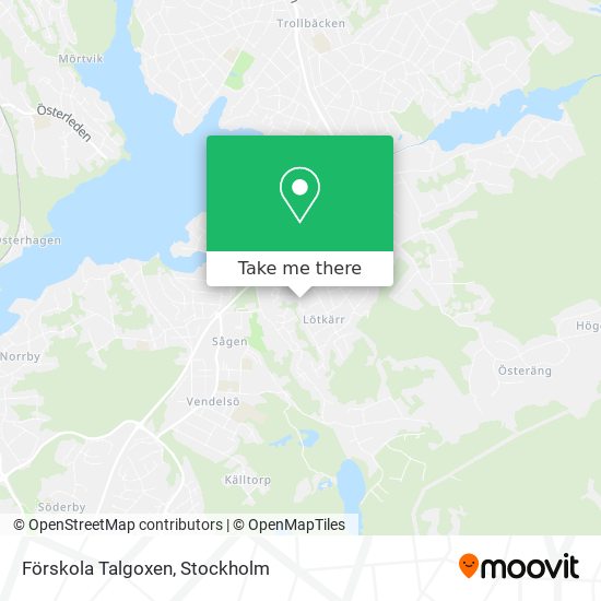 Förskola Talgoxen map