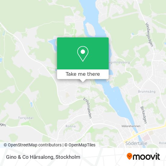 Gino & Co Hårsalong map