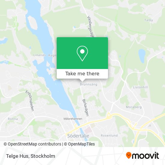 Telge Hus map