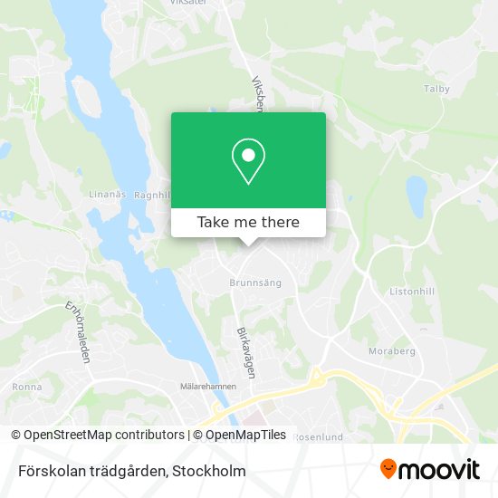 Förskolan trädgården map