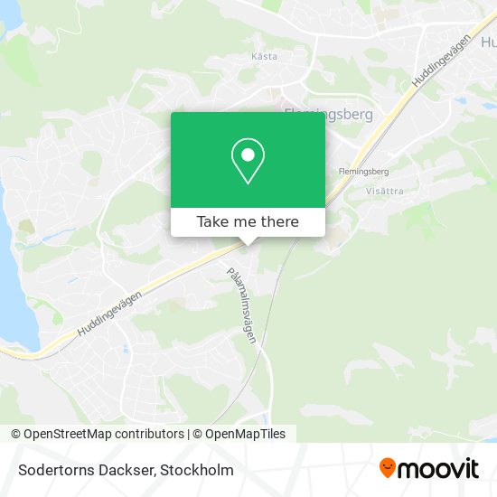 Sodertorns Dackser map