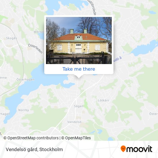 Vendelsö gård map