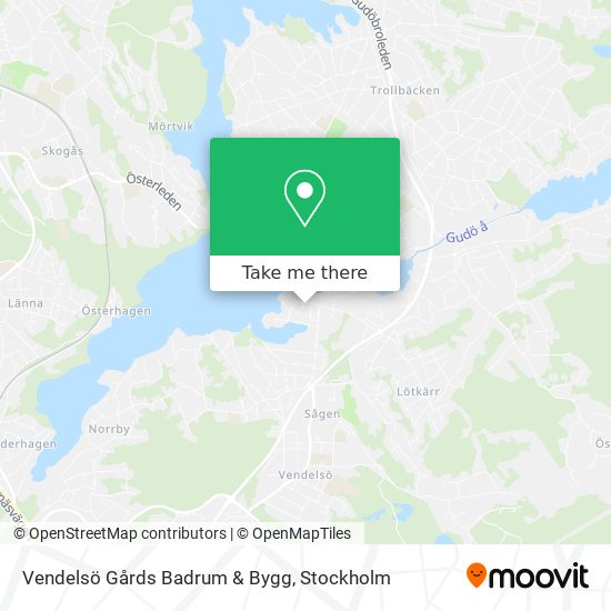 Vendelsö Gårds Badrum & Bygg map