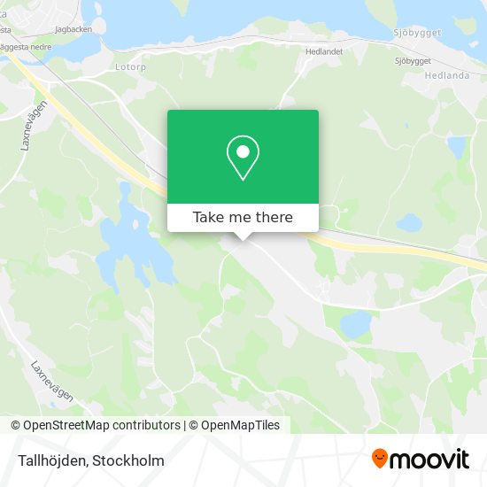 Tallhöjden map