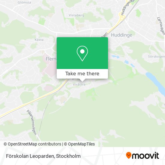 Förskolan Leoparden map