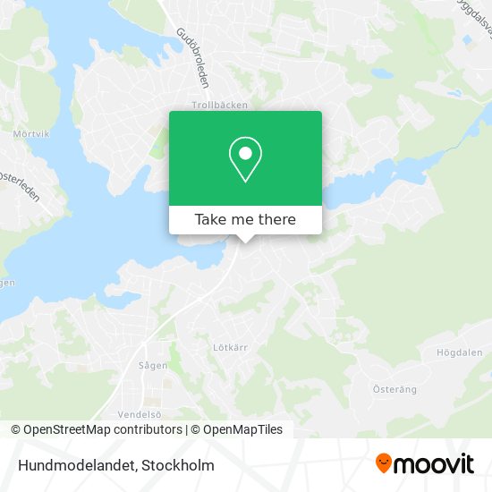 Hundmodelandet map