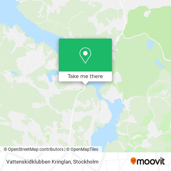 Vattenskidklubben Kringlan map