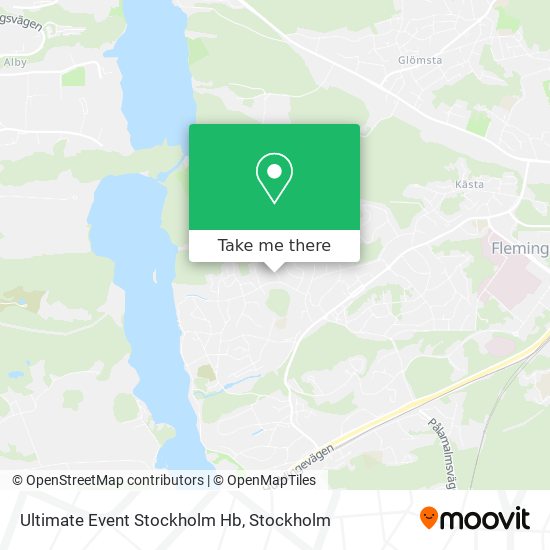 Ultimate Event Stockholm Hb map