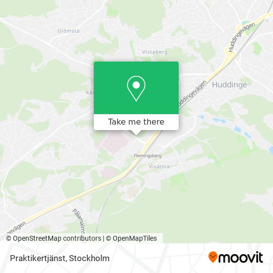 Praktikertjänst map