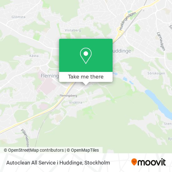Autoclean All Service i Huddinge map