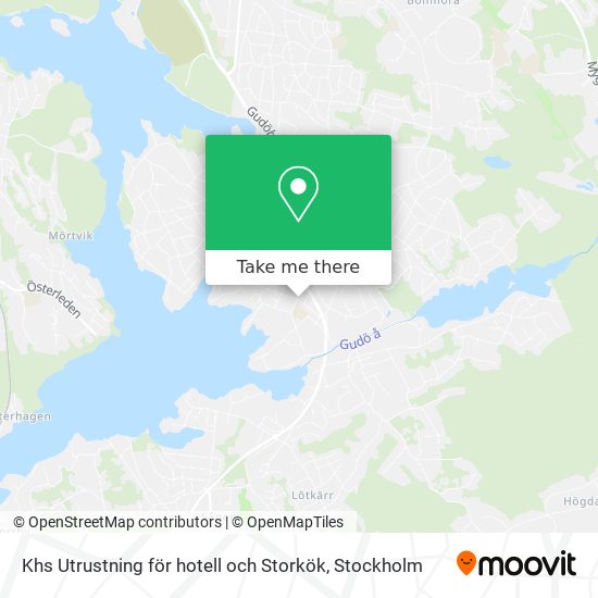 Khs Utrustning för hotell och Storkök map