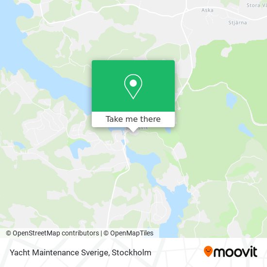 Yacht Maintenance Sverige map