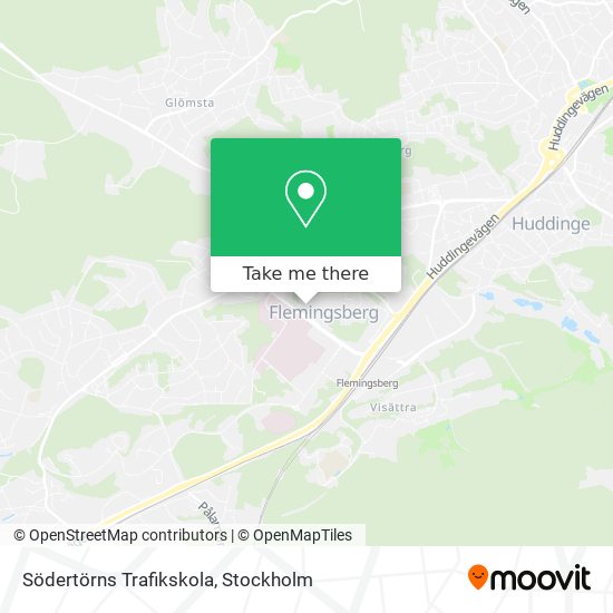 Södertörns Trafikskola map