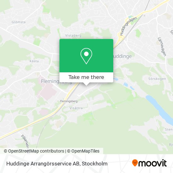 Huddinge Arrangörsservice AB map