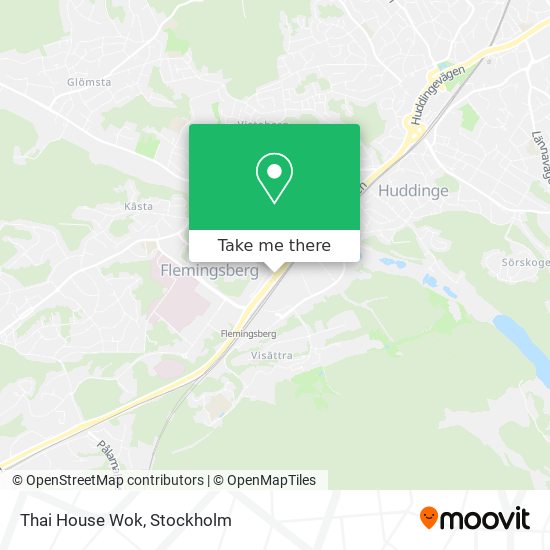 Thai House Wok map