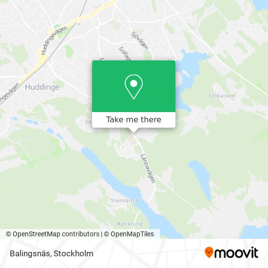 Balingsnäs map