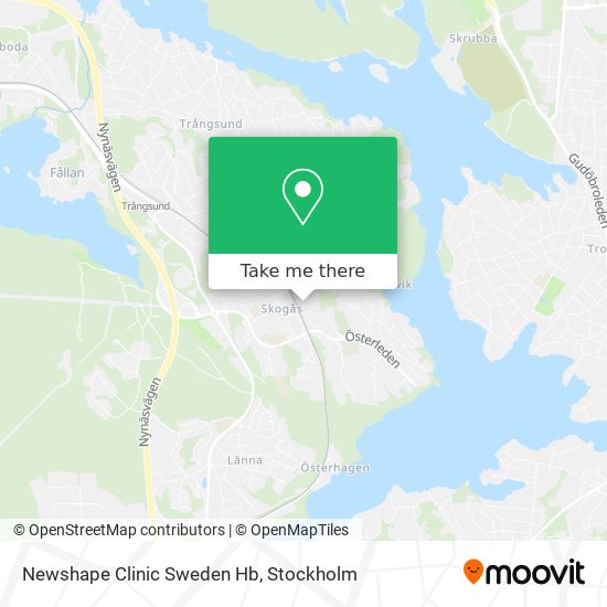 Newshape Clinic Sweden Hb map