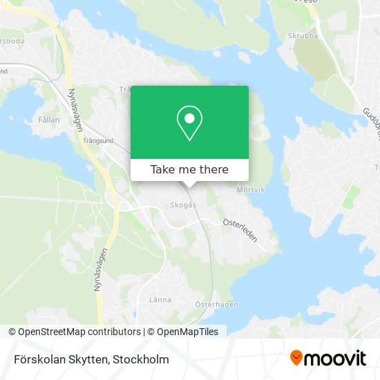 Förskolan Skytten map