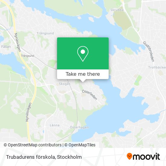 Trubadurens förskola map