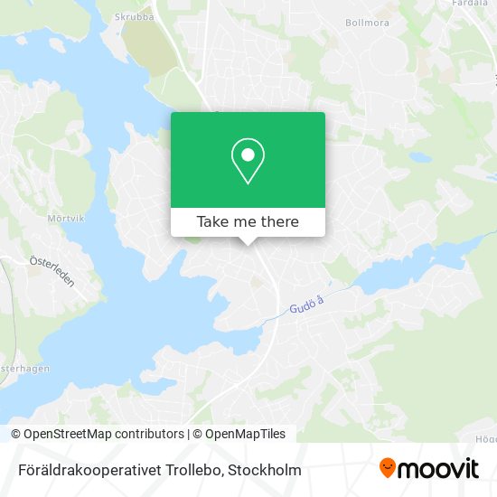 Föräldrakooperativet Trollebo map