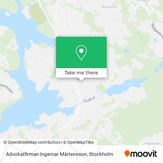 Advokatfirman Ingemar Mårtensson map