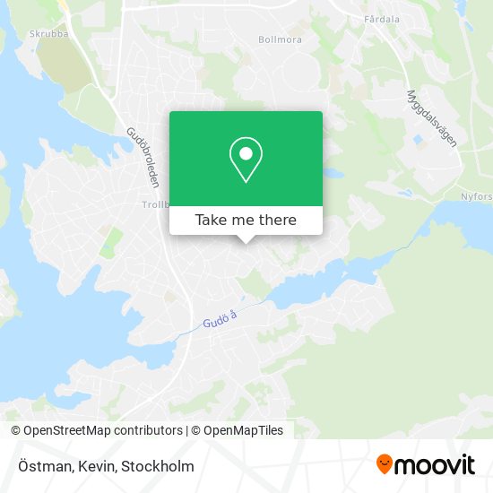 Östman, Kevin map