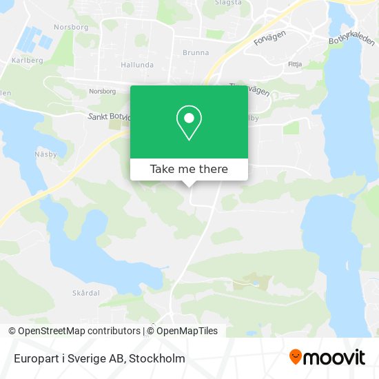 Europart i Sverige AB map