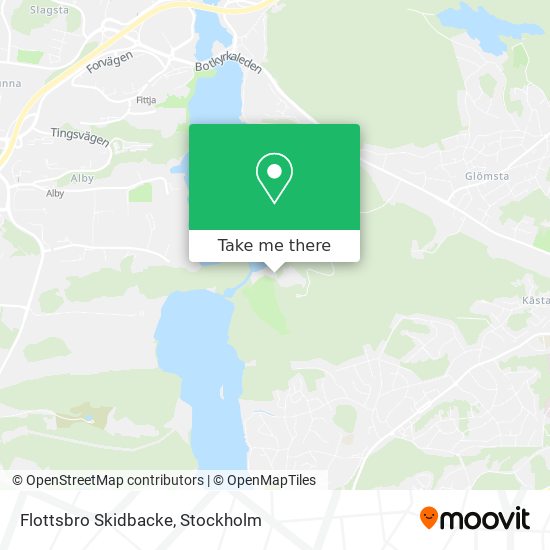 Flottsbro Skidbacke map