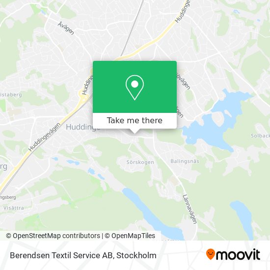 Berendsen Textil Service AB map