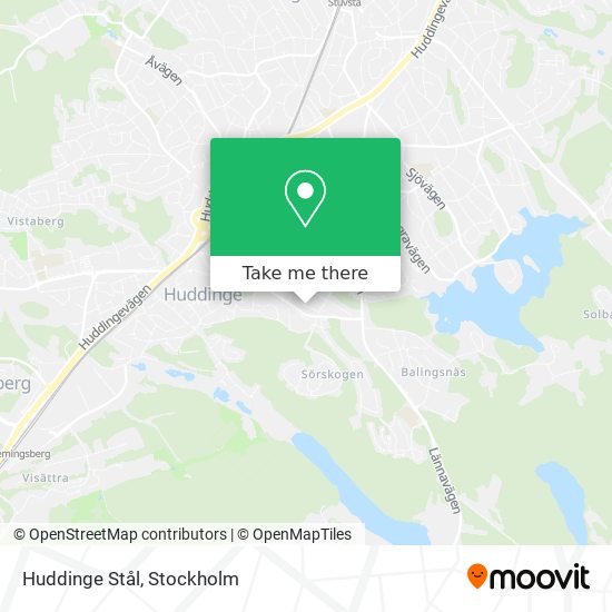 Huddinge Stål map