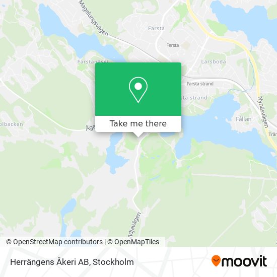 Herrängens Åkeri AB map