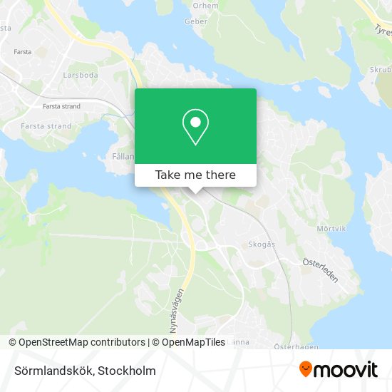 Sörmlandskök map