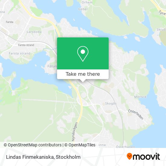 Lindas Finmekaniska map