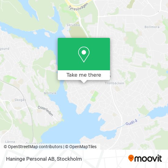 Haninge Personal AB map