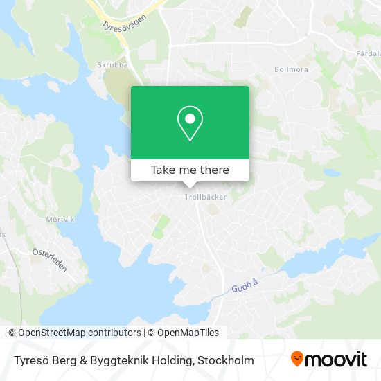 Tyresö Berg & Byggteknik Holding map