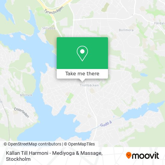 Källan Till Harmoni - Mediyoga & Massage map