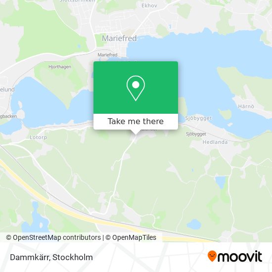 Dammkärr map