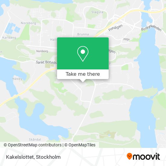 Kakelslottet map