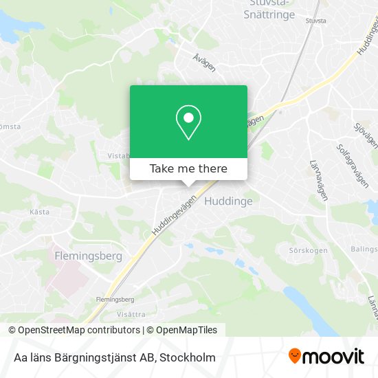 Aa läns Bärgningstjänst AB map