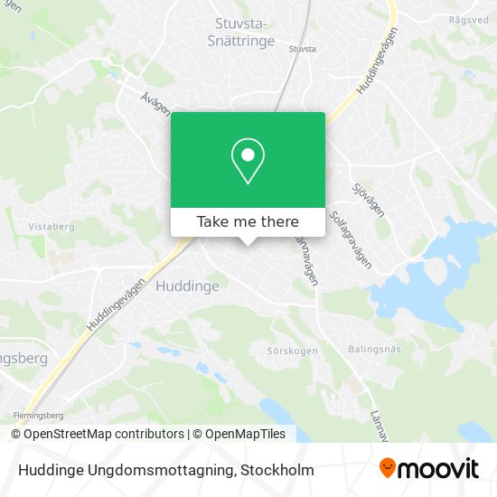 Huddinge Ungdomsmottagning map