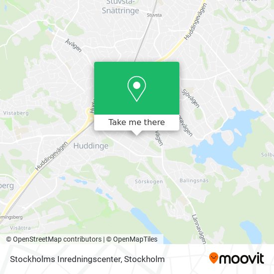 Stockholms Inredningscenter map