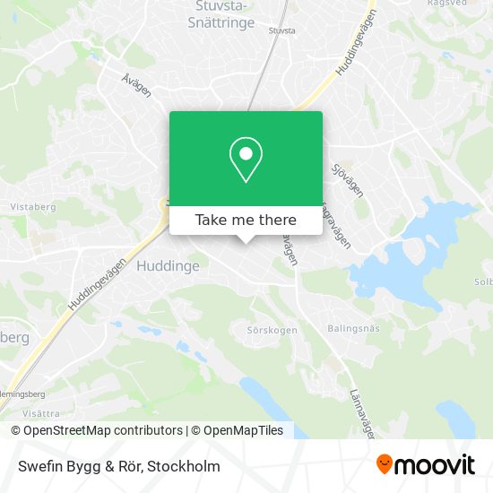 Swefin Bygg & Rör map