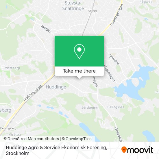 Huddinge Agro & Service Ekonomisk Förening map