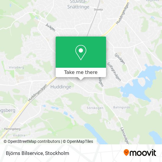 Björns Bilservice map