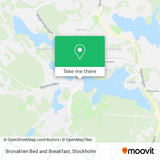 Brovakten Bed and Breakfast map