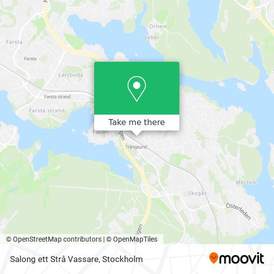 Salong ett Strå Vassare map